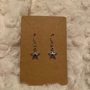 SILVER STAR EARRINGS ⭐️⭐️